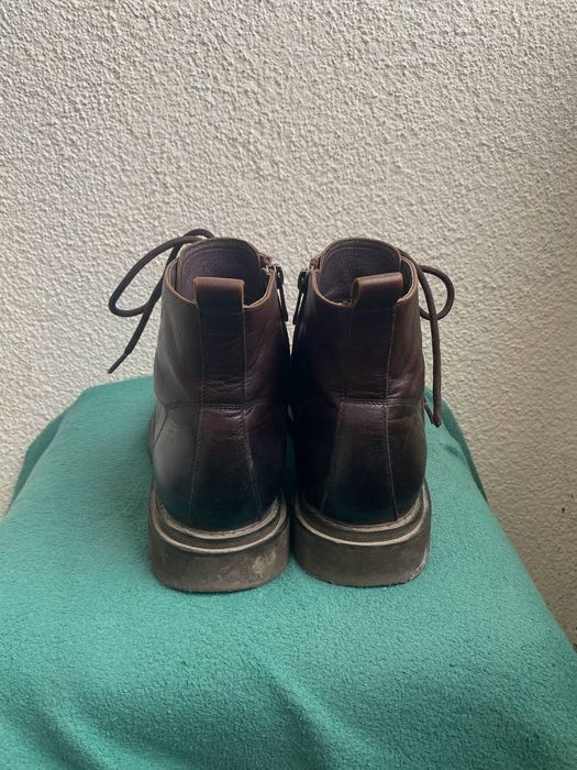 Чоловічі шкіряні черевики ботинки braska осінні