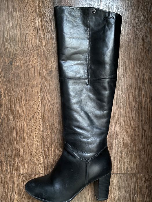 Сапожки шкіряні весна