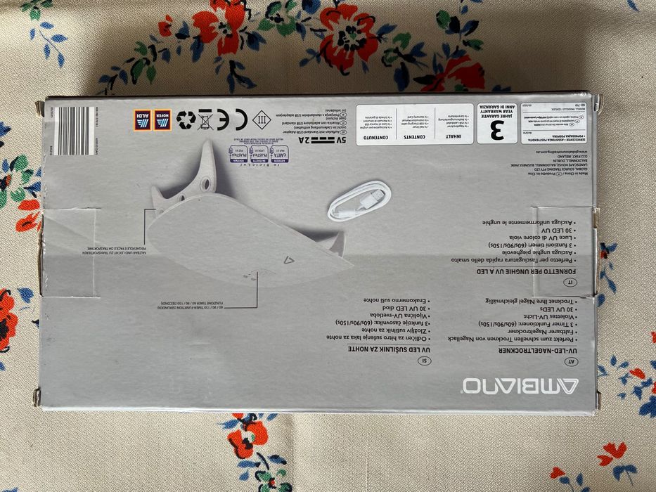 Lampa UV do paznokci | Idealna do hybryd i żeli