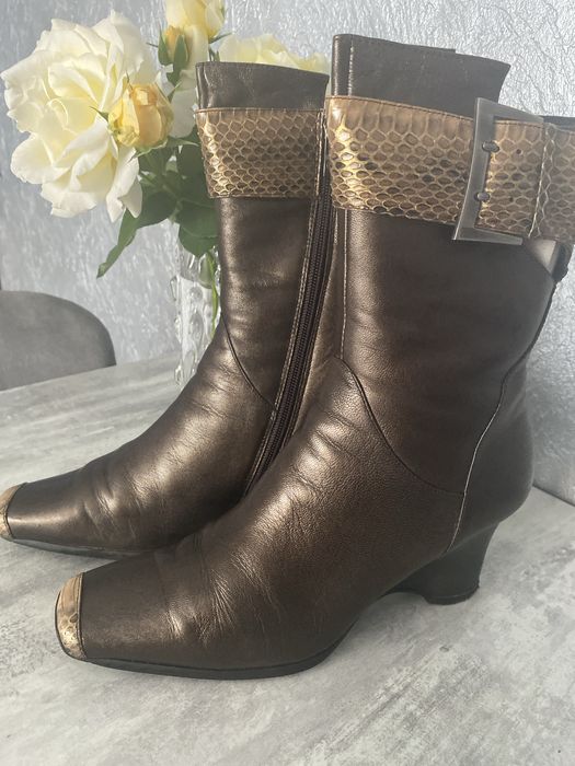 Женские ботинки сапоги натуральная кожа зимние, р. 37