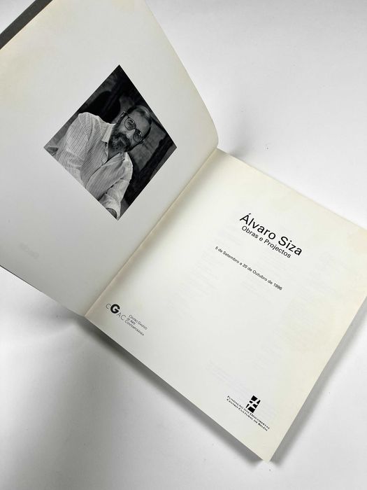 Álvaro Siza Obras e Projetos 1996 Livro Exposição
