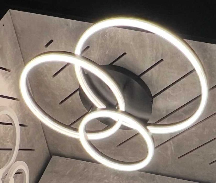 Світлодіодна лед люстра 105 ватт (БЕЗКОШТОВНА Доставка)