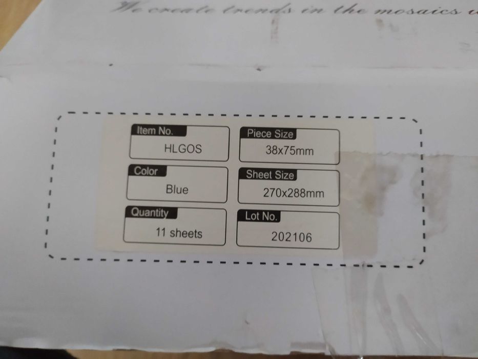 Płytki ceramiczne rawdecor heksagonalne głębia oceanu