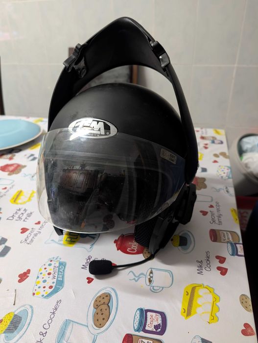 Capacete modular F16 bluetooth