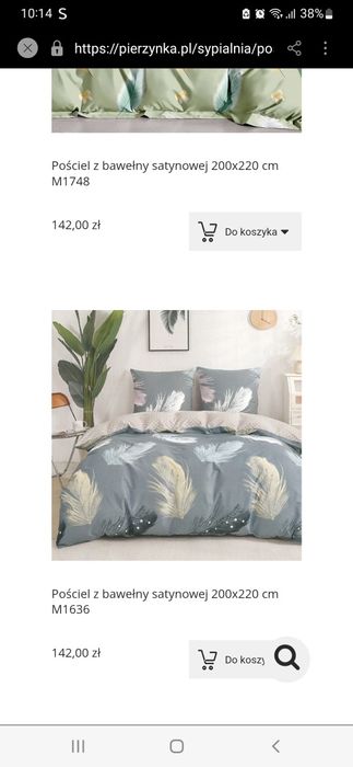 Pościel 200x220 plus 2x60x70