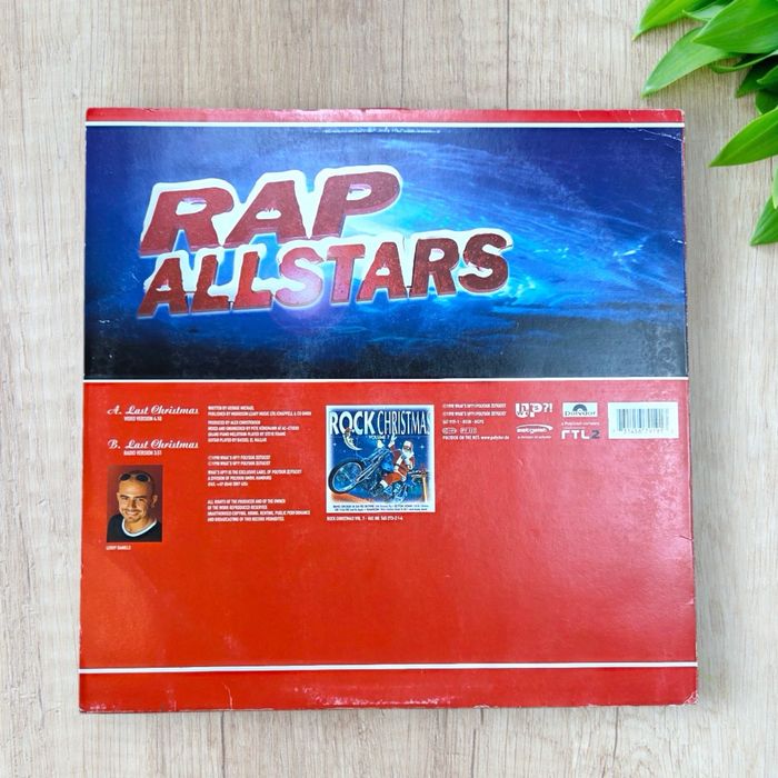 Rap Allstars Feat. Leroy Daniels Last Christmas Single 12
