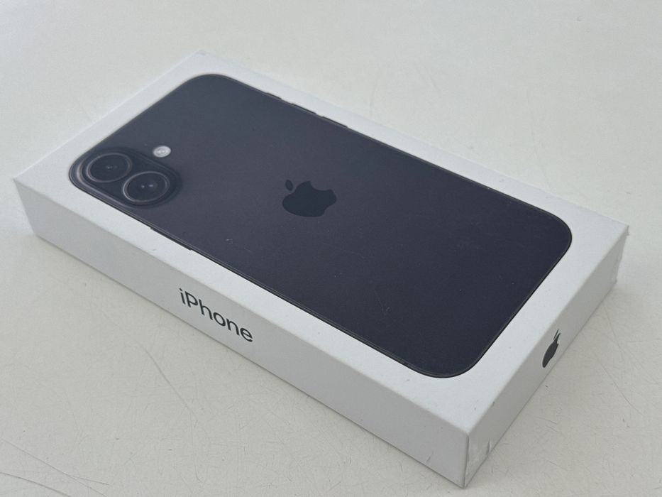 Apple iPhone 16 Plus 128GB Czarny/Black, NOWY, GWARANCJA, SKLEP !!!