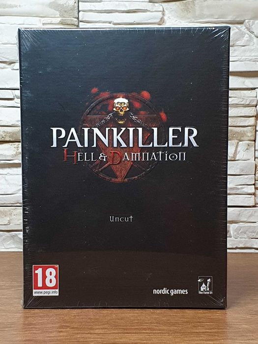 PAINKILLER HELL & DAMNATION uncut - angielskie wydanie PL/ENG, folia NOWA [PC]