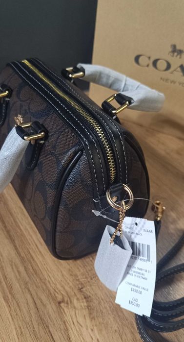 Сумка Coach mini rowan