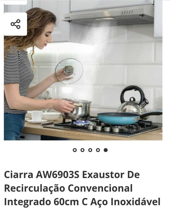 Vendo isaustor novo na caixa
