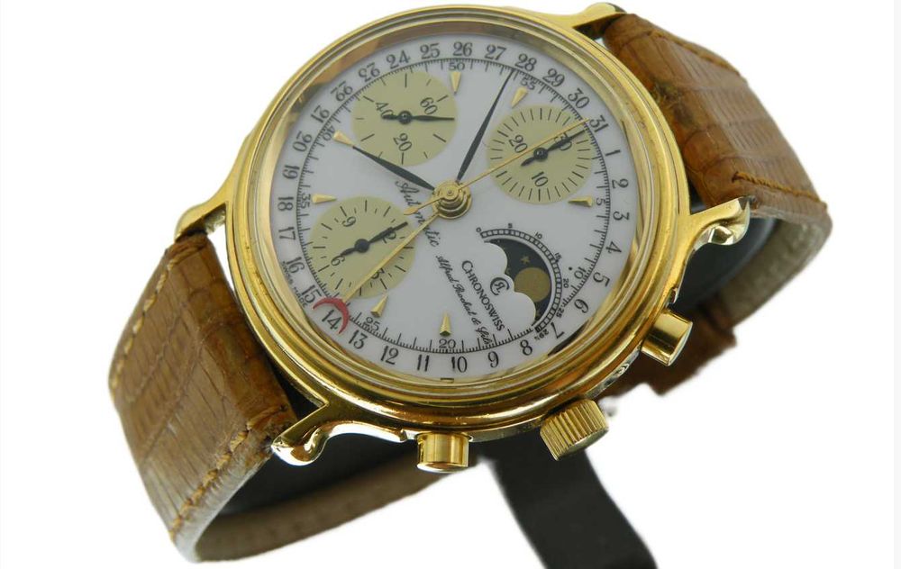Chronoswiss Alfred Rochat Automatic Chronograf Lunar z Fazami Księżyca