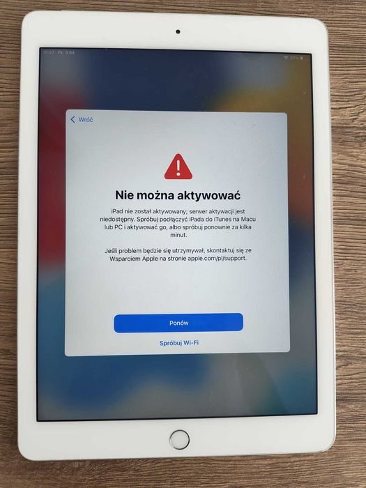 Tablet Apple Air 2 A-1657 - Ładny Stan  | Zablokowany