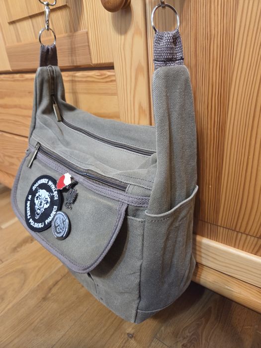 Torebka harcerska na przypinki i odznaki