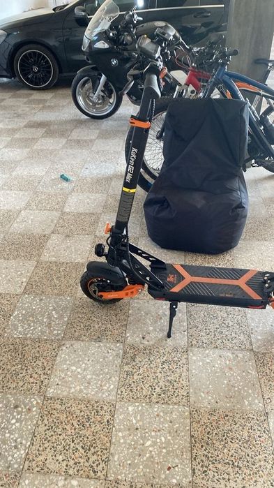 Troco Trotinete eletrica Kukirin g2 max 1000w 70km de autonomia