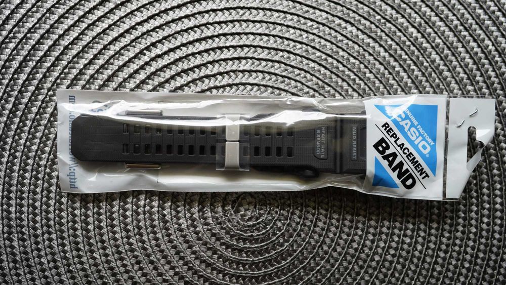 Nowy oryginalnie zapakowany czarny pasek do Casio Rangeman GPR-H1000