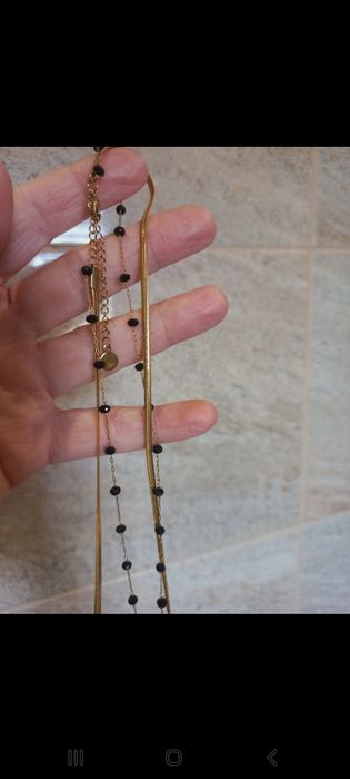 Naszyjnik celebrytka stal chirurgiczna