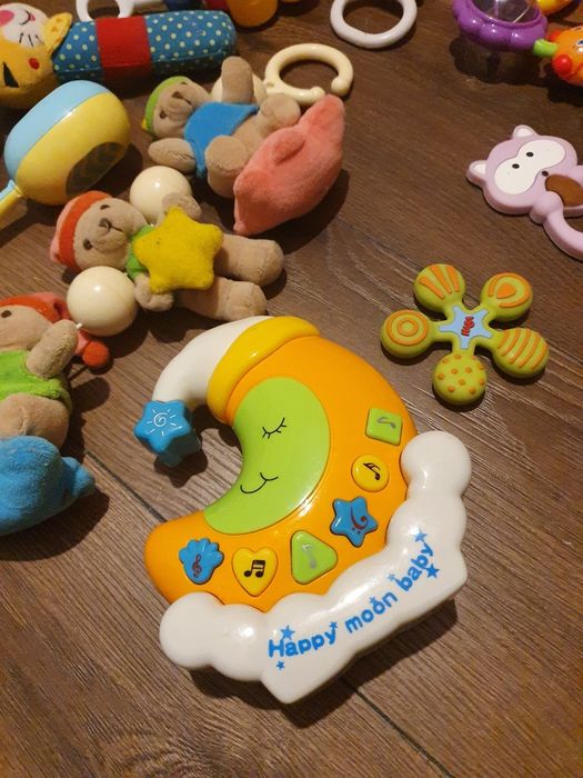 Zabawki sensoryczne edukacyjne grajace do snu