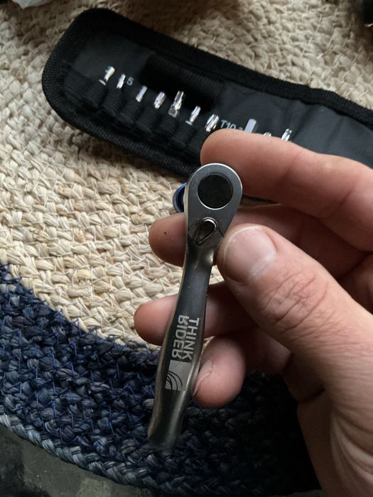 Набор інструментів в футлярі сумці 13пр трещотка удлинитель держакБіти