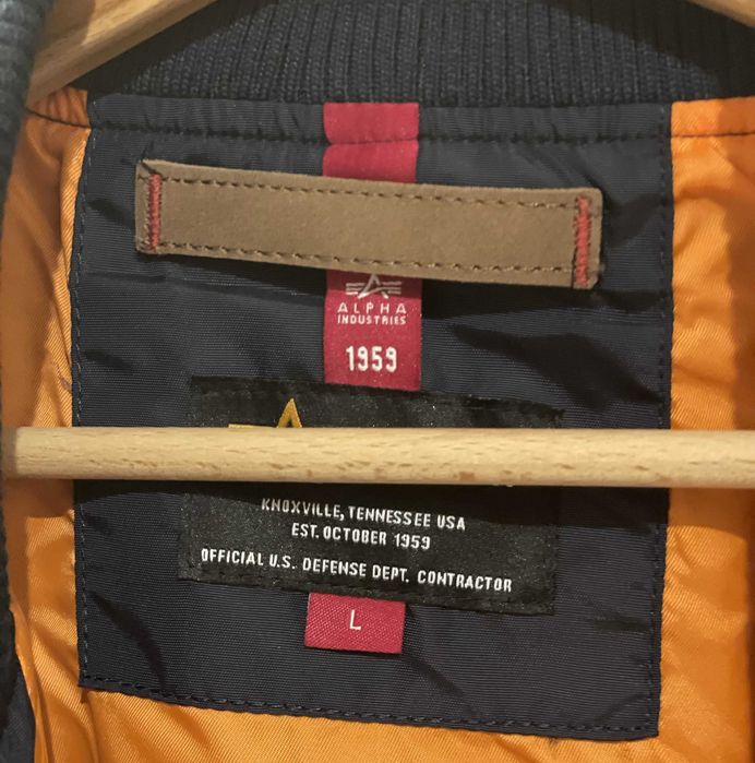 kurtka Alpha Industries MA-1, kurtka Bomber Marine
