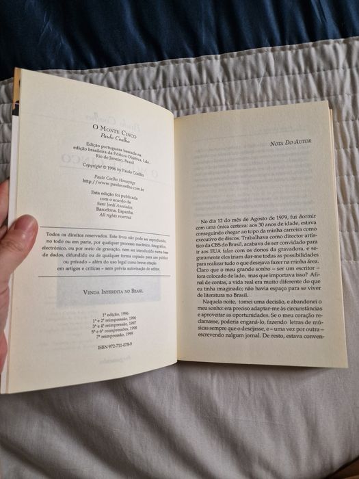 O Monte Cinco de Paulo Coelho Editora Pergaminho
