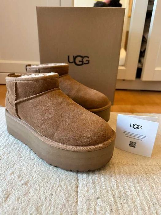 Buty UGG_Classic_Ultra_Mini_Platform_Boot_Chestnut R.40