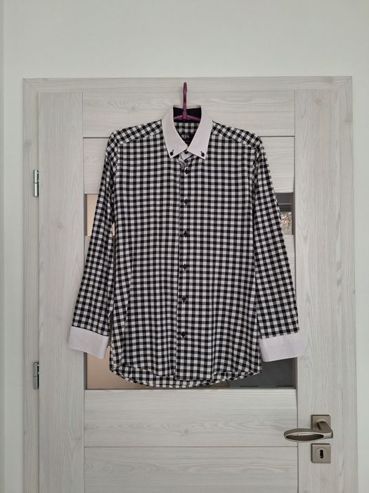 Koszula w kratkę Jeel rozmiar M slim fit