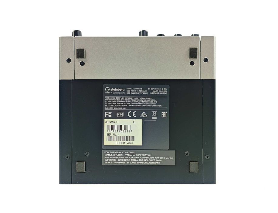 Звукова карта Steinberg UR22 MK II аудіоінтерфейс
