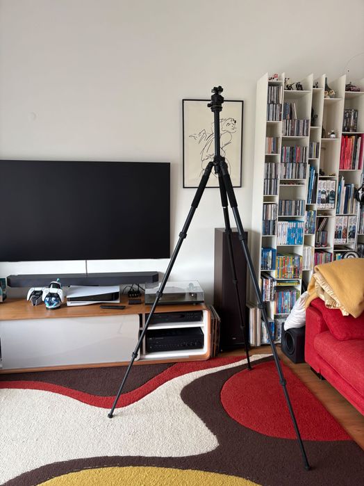 Tripé profissional fotografia e video