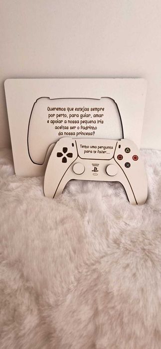 Convite Gaming para Padrinhos