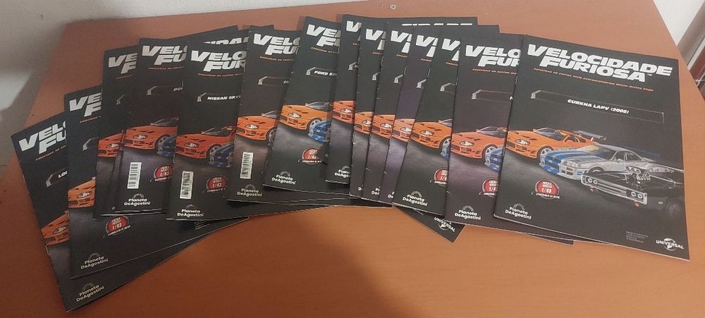 Carros velocidade furiosa 1:43