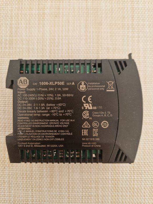 Zasilacz AB 1606-XLP 24V, 2.1A, 50W