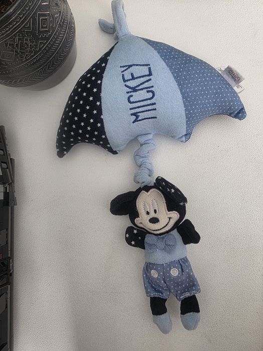 Zabawka pluszowa z pozytywką parasolka Myszka Miki