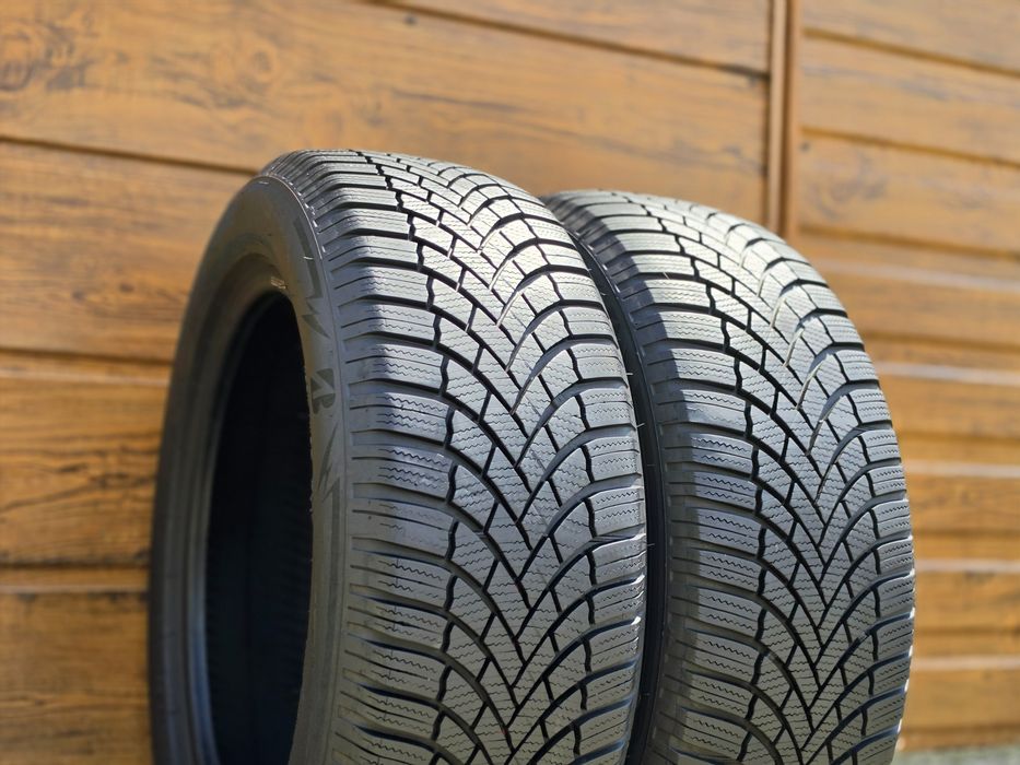 205/55R16 /16 opony Bridgestone zimowe. Jak nowe 7mm 2022r. Wysyłka montaż.