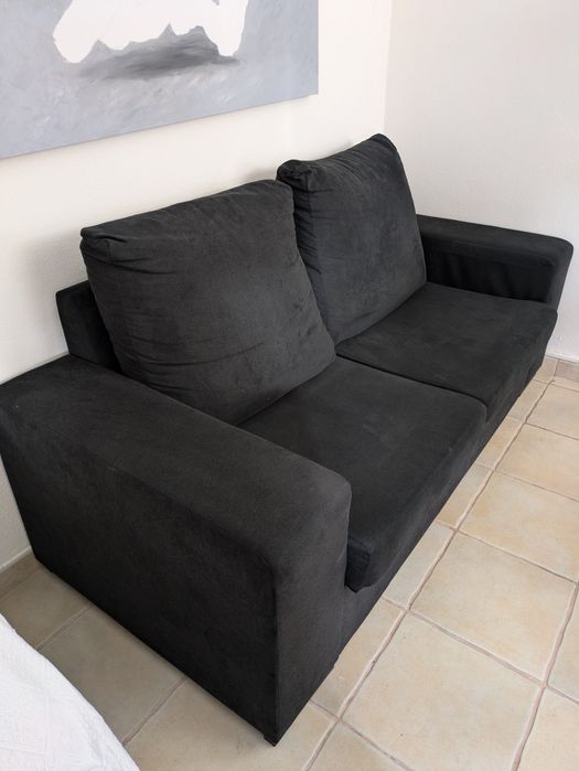 Sofá tecido 2 lugares