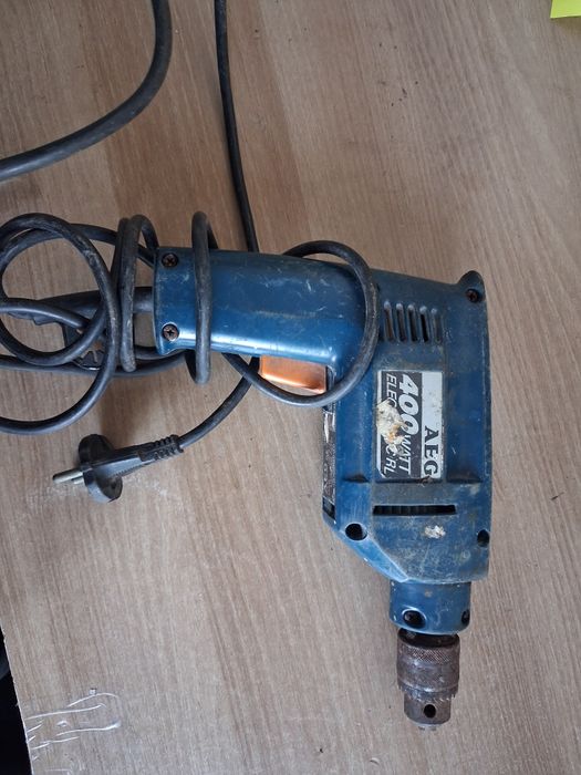 AEG SBE-401 wiertarka udarowa Sprawna