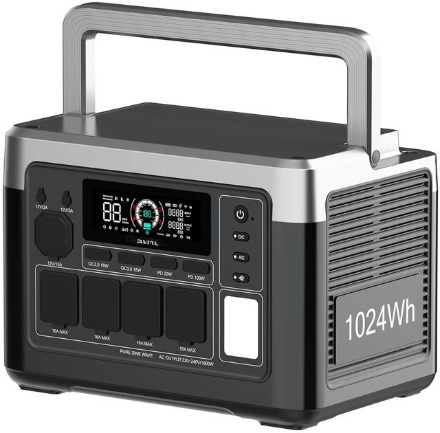 В наявності! Нова зарядна станція Oukitel P1000E Plus на Lifepo4 1800w