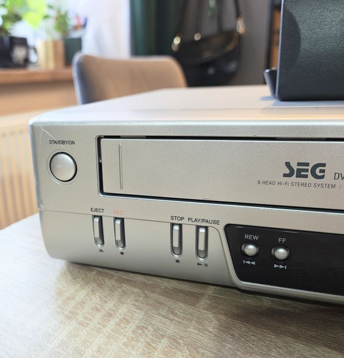 SEG DVRC700 #Nagrywarka DVD VHS #6HD #Hi-Fi Stereo #PL Menu #Pilot ##Przegrywanie VHS na DVD