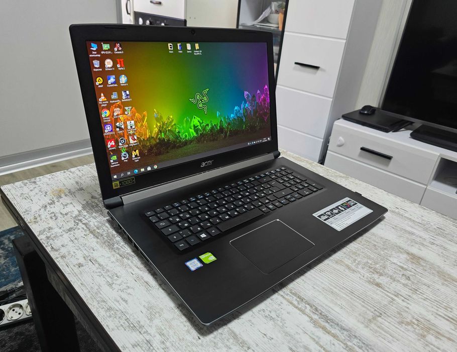 Игровой ноутбук Acer 17.3 IPS (Core i7/12GB/Nvidia MX130/SSD M2+1000GB