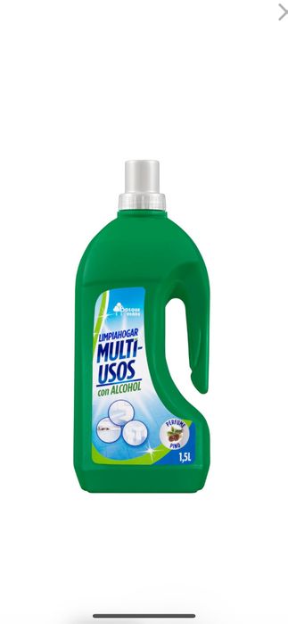 Multiusos. Wielofunkcyjny środek czyszczący z alkoholem.  Bosque Verde