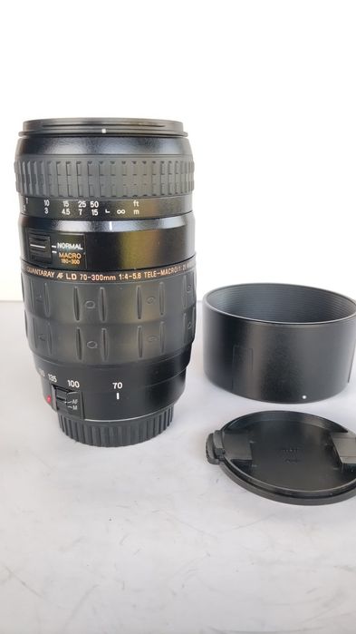 Para Canon. Objectiva Quantaray 70-300  AF. Óptimo estado.