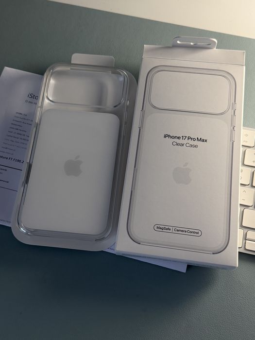 Capa transparente com MagSafe para iPhone 17 Pro Max