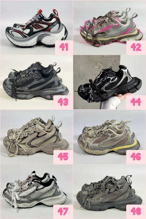 ‼️БЕЗ Передплати Кросівки Balenciaga Runner / Track 2 та 3 / 10XL / 3XL / Defender | Розміри 36 - 45 | Баленсіага