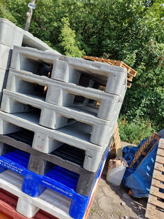 Palety plastikowe higieniczne 120x80 duże ilości