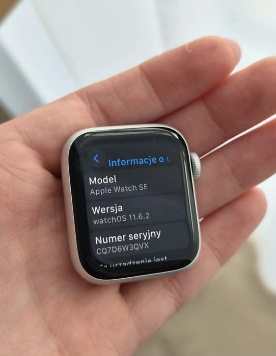 Apple Watch SE 2 GEN GPS 40MM  koperta z aluminium srebrna