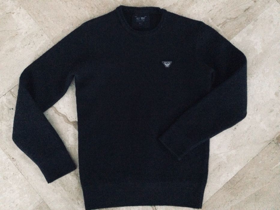 Sweter wełniany  Armani Jeans r. XS