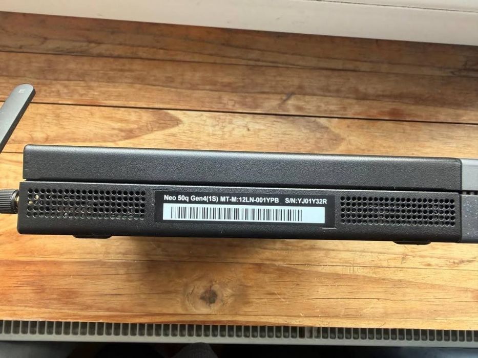 Lenovo ThinkCentre neo 50q Gen 4 Intel® Core™ i5 i5-13420H 16 GB DDR4-SDRAM 512 GB SSD Windows 11 Pro Mini PC Czarny