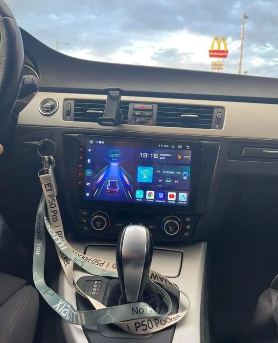 Rádio Android 14 com GPS BMW E90/E91/E92/E93 (Artigo novo)