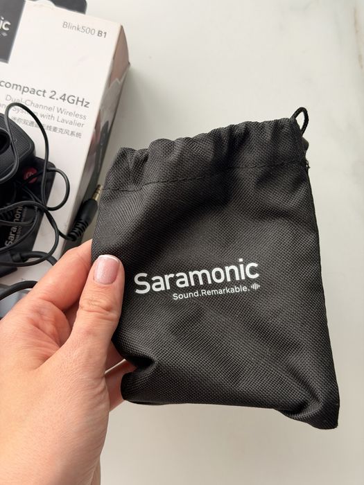 Петличка професійна saramonic blink 500 b1 мікрофон для youtube