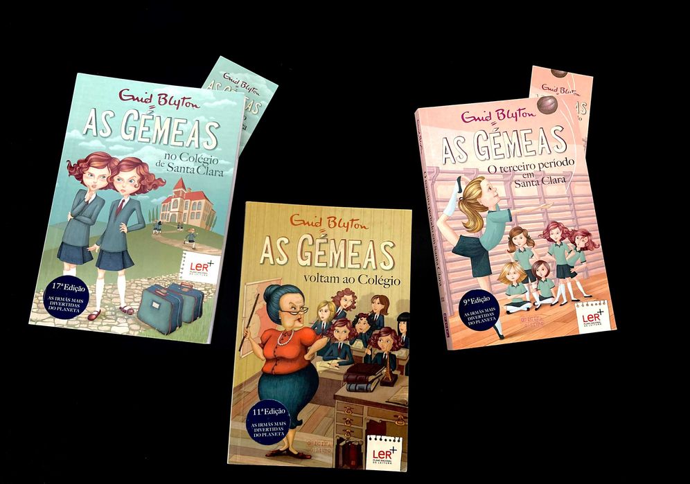 As Gémeas (volumes 1 a 4) - Enid Blyton