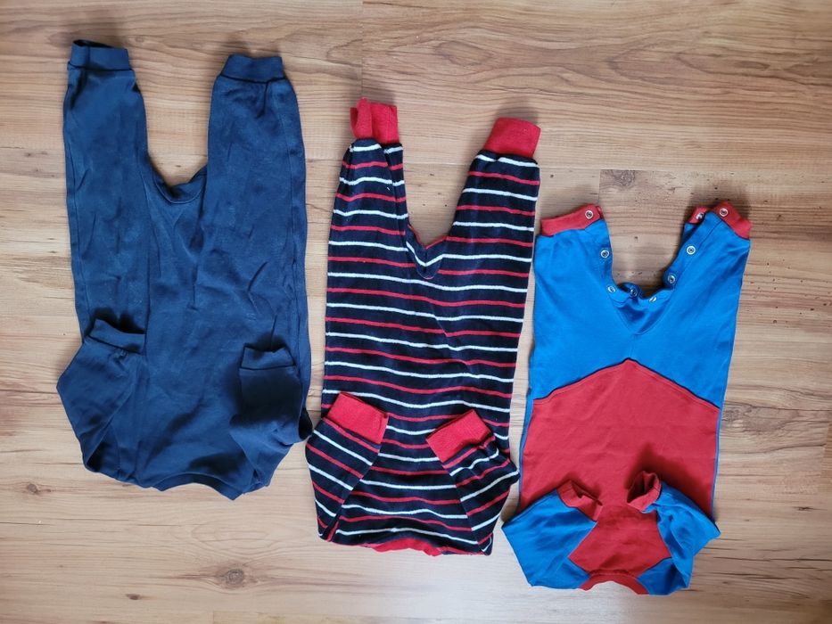 3x pajac chłopięcy bez stopek rozm 62-68